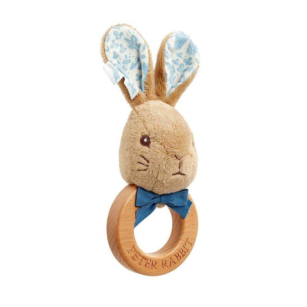 Peter Wooden Ring Rattle
